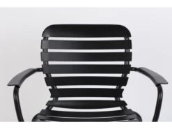 Zuiver Tuinstoel Met Arm VONDEL - Zwart Zwart -Lifetime || ESSENZA || Zuiver Winkel zuiver vondel 41958