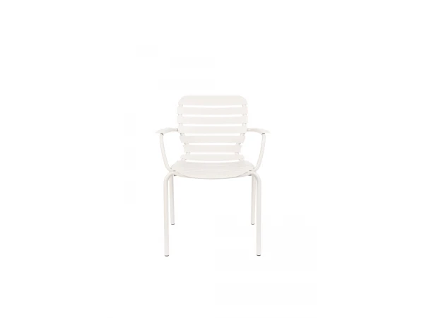 Zuiver Tuinstoel Met Arm VONDEL - Clay Wit 6 Zuiver Tuinstoel Met Arm VONDEL - Clay Wit - Afbeelding 4