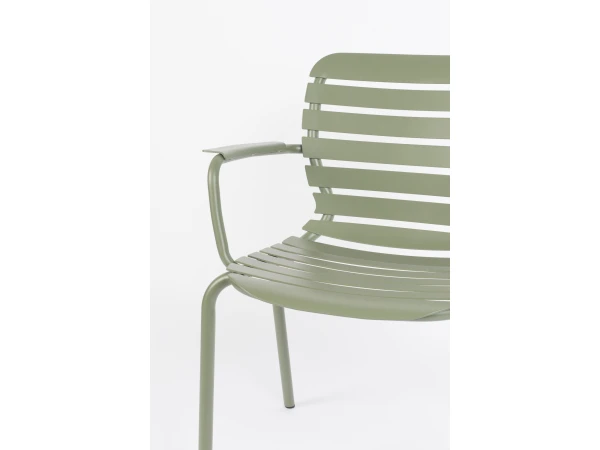 Zuiver Tuinstoel Met Arm VONDEL - Groen Groen 12 Zuiver Tuinstoel Met Arm VONDEL - Groen Groen - Afbeelding 10