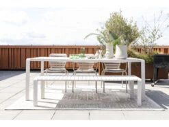 Zuiver Tuinset VONDEL 214 Cm - Clay Wit